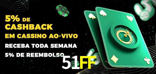 Promoções do cassino ao Vivo 51FF